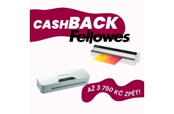 Fellowes cashback - až 750 Kč zpět!