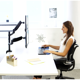 Držák monitoru Fellowes Platinum 2 ramena nad sebou