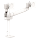 Držák monitoru Fellowes TALLO Modular 2MS 2 pohyblivá ramena vedle sebe bílý