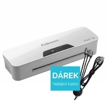 Laminátor Fellowes PIXEL A4 + navíc bonus Fellowes nabíjecí kabel