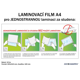Laminovací film A4 pro JEDNOSTRANNOU laminaci za studena