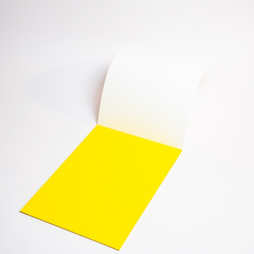Popisovatelné fólie elektrostatické Symbioflipcharts 500x700 mm žluté