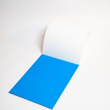 Popisovatelné fólie Symbioflipcharts 500x700 mm modré