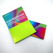 Poznámkové bločky elektrostatické Symbionotes 190x100 mm zelené