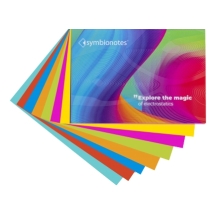 Poznámkové bločky elektrostatické Symbionotes 70x100 mm MIX 7 barev